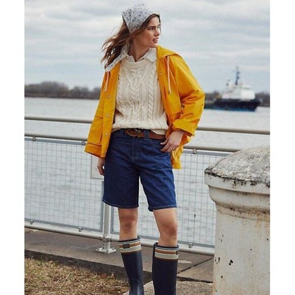 We The Free Seafarer Raincoat Jacket Waterproof - Size Medium - Free People - Picture 1 of 7